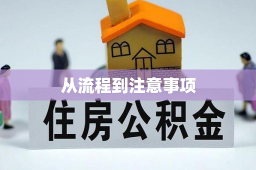 佛山从流程到注意事项